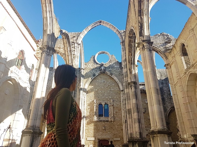 Convento do Carmo em Lisboa - Temperatura em Lisboa