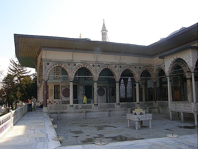 02Istambul196 - Palácio Topkapi em Istambul, Turquia, morada de sultões e imperadores