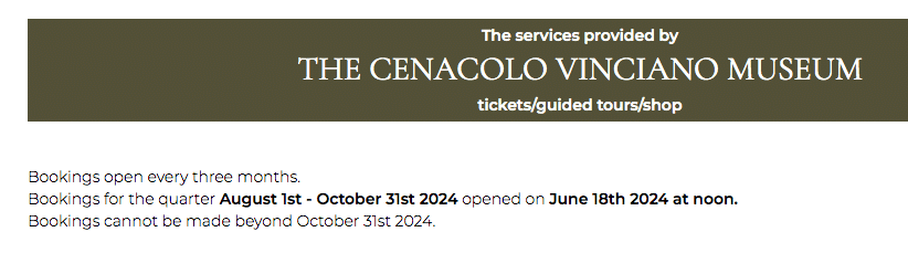 Como comprar ingressos para ver A Última Ceia de Leonardo da Vinci em Milão