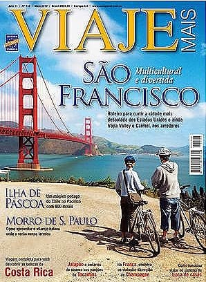 ViajeMaisCapa - "Deixe seu coração em São Francisco": minha matéria na revista Viaje Mais