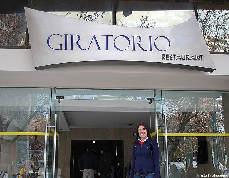 restaurante giratorio como chegar - Restaurante Giratório de Santiago do Chile