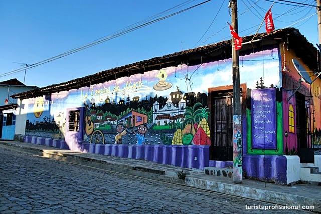 dicas de El Salvador - Ataco, a cidade da cor e do grafite em El Salvador