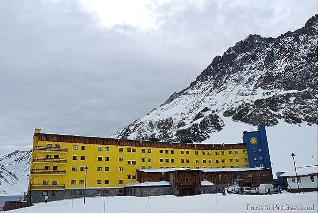 esqui portillo - Visitando a estação de esqui de Portillo no Chile