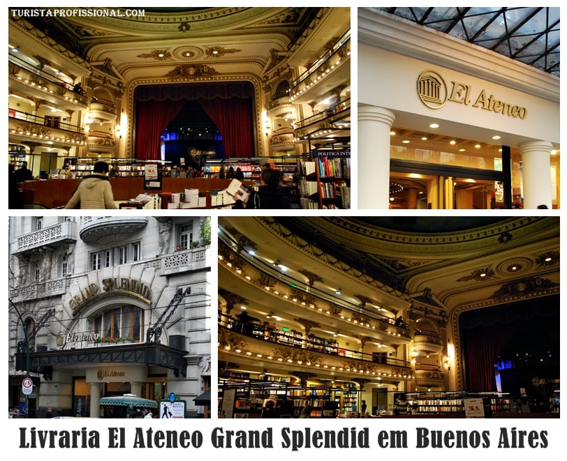 Livraria El Ateneo Grand Splendid em Buenos Aires - Livraria El Ateneo Grand Splendid em Buenos Aires, uma das mais bonitas do mundo