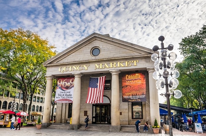 quincy market boston - Percorrendo a Freedom Trail em Boston