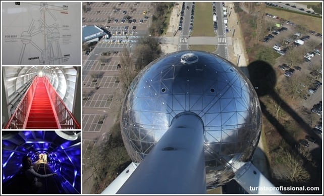AtomiunBruxelas - Atomium Bruxelas, para os amantes de arquitetura e ciência