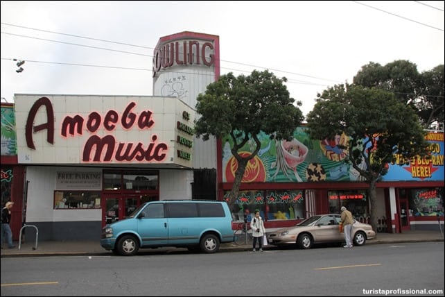 loja Amoeba em San Francisco em Haight Ashbury