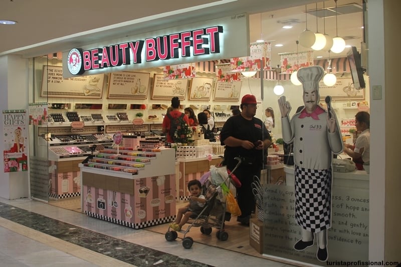 Compras em Bangkok - Beauty Buffet