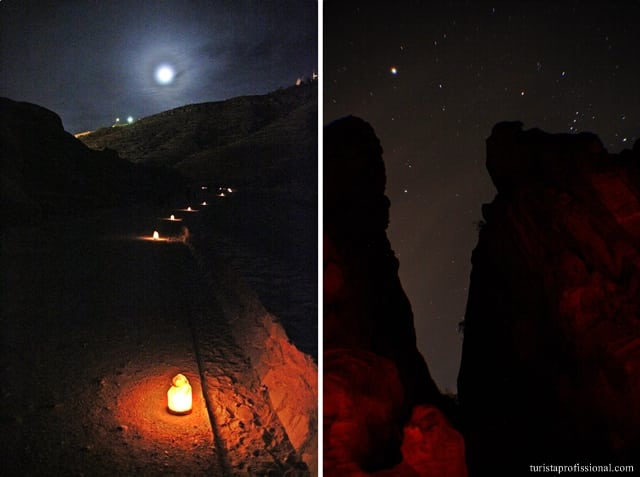 turista profissional2 - Petra By Night: uma experiência mágica e inesquecível