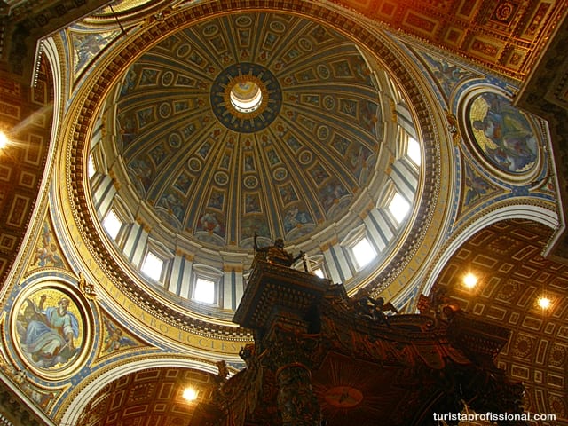 dicas de Roma - Como ir ao topo do Vaticano: subindo a Cúpula da Basílica de San Pietro