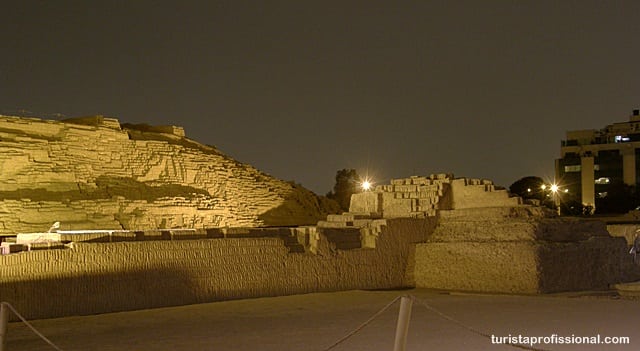 sítio arqueológico em Lima