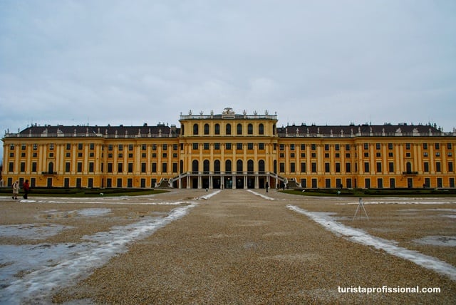 Turista profissional - Schönbrunn, o Palácio da Sissi em Viena