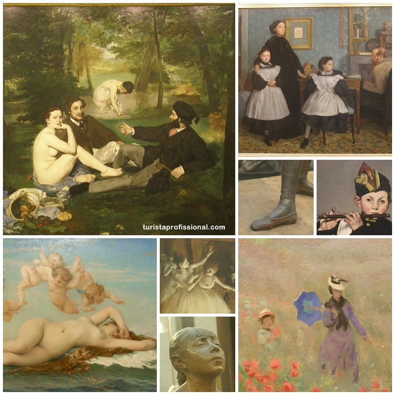 Museu Impressionistas - Roteiro de 3 dias em Paris