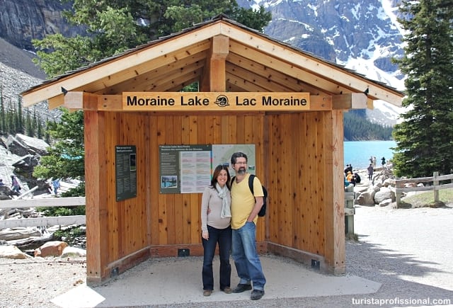 o que vestir no canadá: Moraine Lake no verão