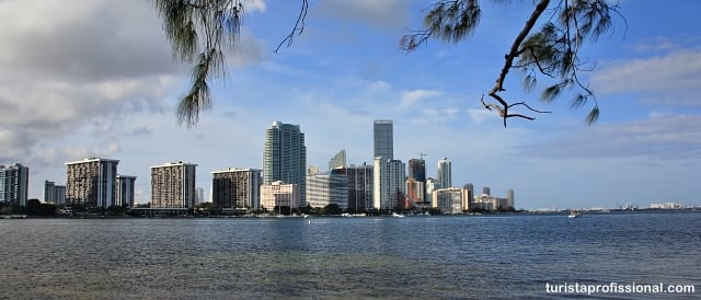 skyline miami - Key Biscayne, uma adorável surpresa perto de Miami