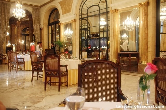 dicas de buenos aires - O clássico chá da tarde do Hotel Alvear em Buenos Aires