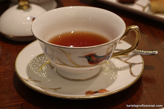 chá da tarde - O tradicional chá da tarde do hotel Mandarin Oriental em Londres