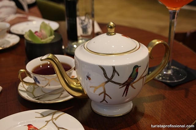 o que fazer em londres - O tradicional chá da tarde do hotel Mandarin Oriental em Londres