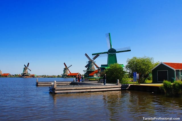 o que fazer1 - Zaanse Schans: moinhos pertinho de Amsterdam