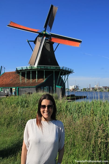 turista profissional 2 - Zaanse Schans: moinhos pertinho de Amsterdam