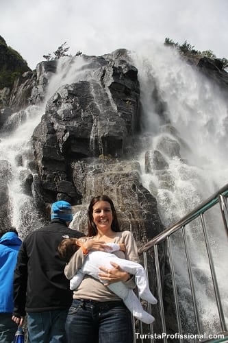 noruega com criança - Noruega, o país das cachoeiras!