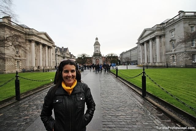 turista profissional - Trinity College, a universidade mais antiga da Irlanda
