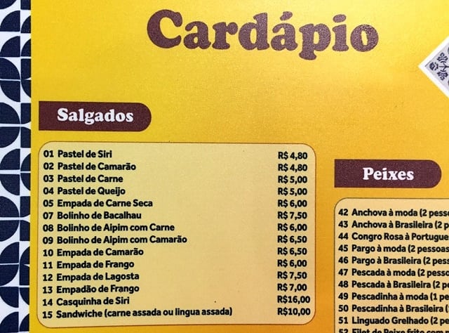 restaurante niteroi - Caneco Gelado do Mario: o melhor bolinho de bacalhau do Rio de Janeiro