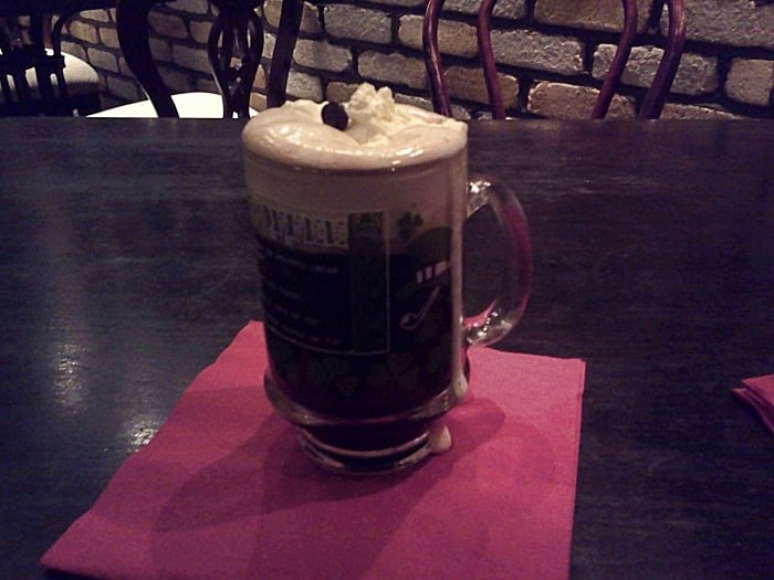 irish coffee - Dicas de intercâmbio na Irlanda, na linda Galway