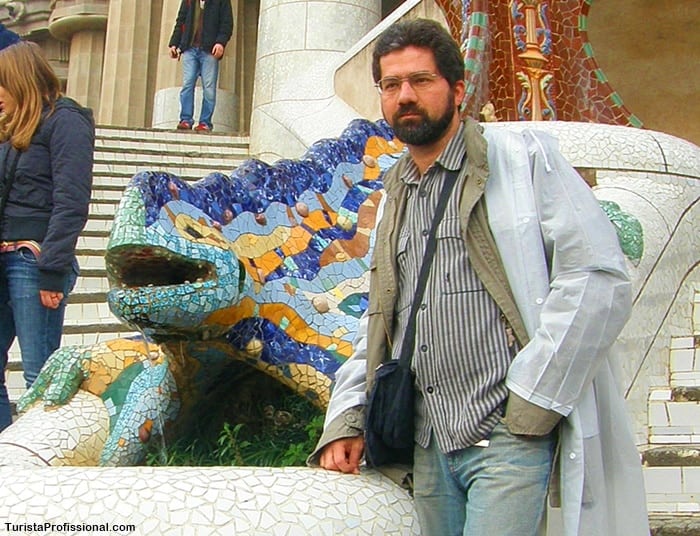 lagarto do Gaudí