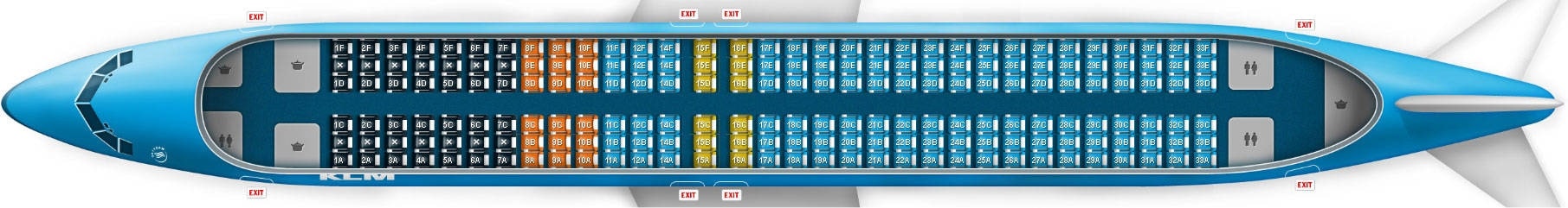 assentos do aviao - Dicas para viajar de avião pela primeira vez