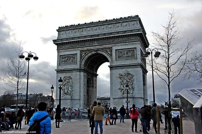 arco do triunfo - Acessibilidade em Paris: o que é possível visitar?