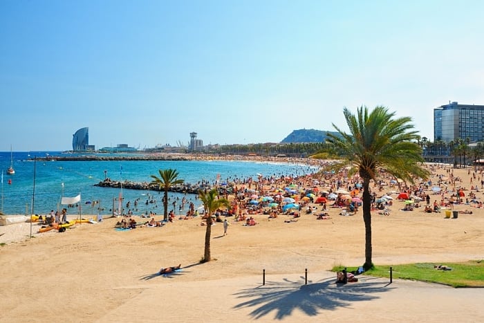 praias em barcelona - Onde ficar em Barcelona