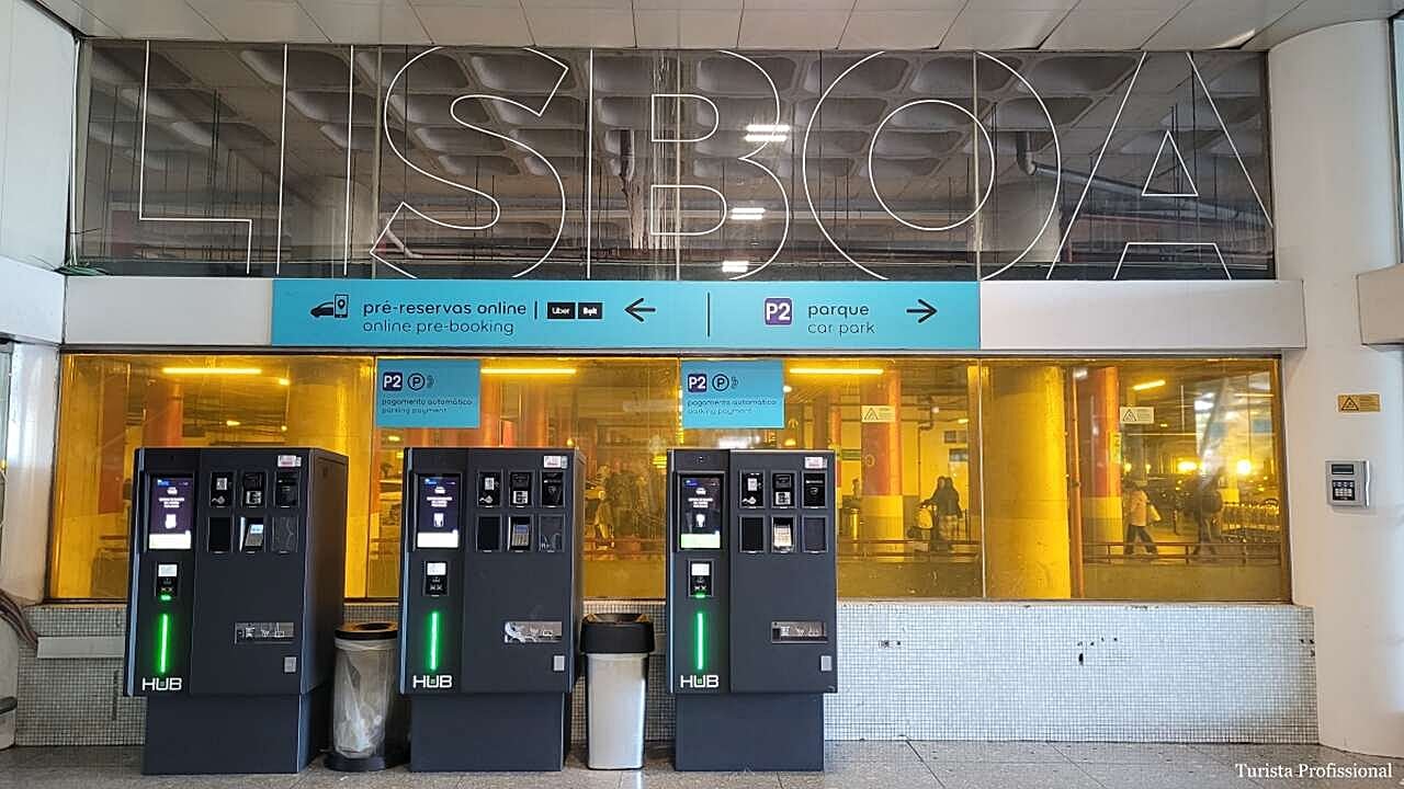 onde pegar o Uber no aeroporto de Lisboa