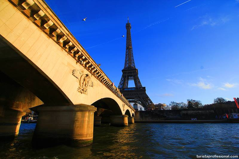 paris torre eiffel vista do rio sena - Passeio de barco pelo rio Sena em Paris: vale a pena?