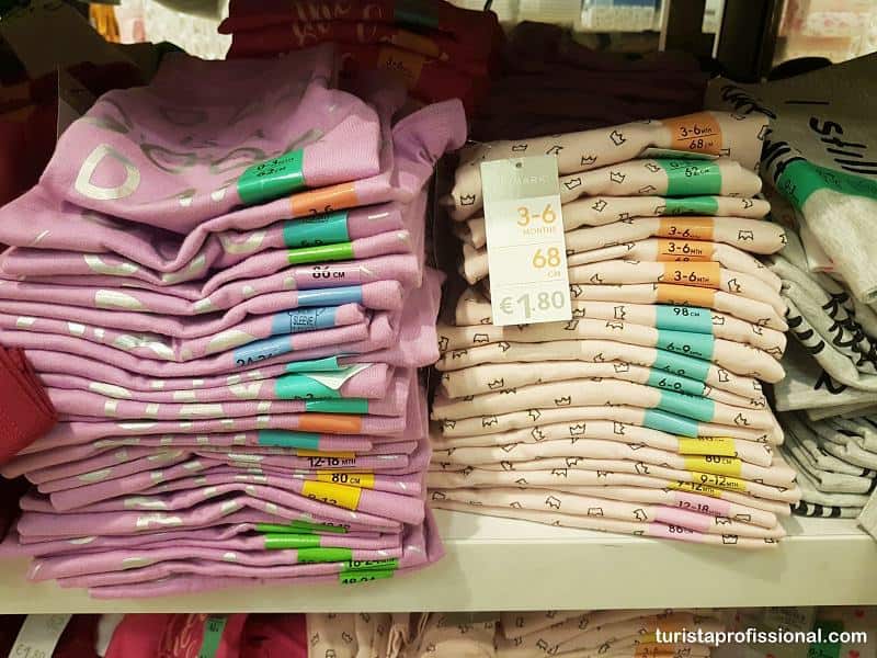 roupa barata para bebe - Lojas Primark: onde comprar roupas baratas na Europa
