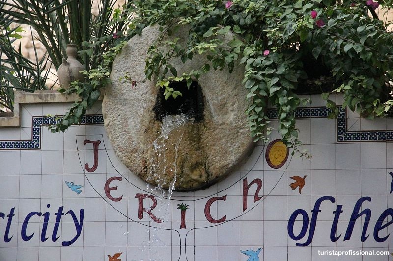 Fonte de Eliseu em Jerico - Jericó, a cidade mais antiga do mundo