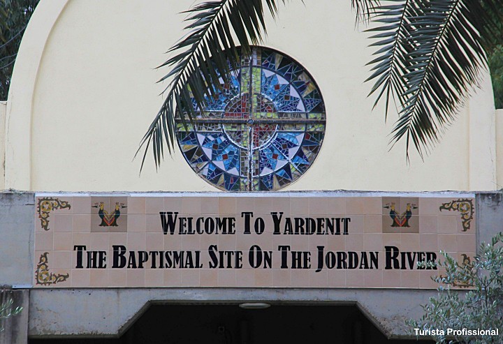 Yardenit - Rio Jordão - visita ao local do batismo de Jesus