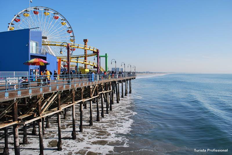 pier de santa monica - Visitando Santa Monica e Venice Beach na Califórnia