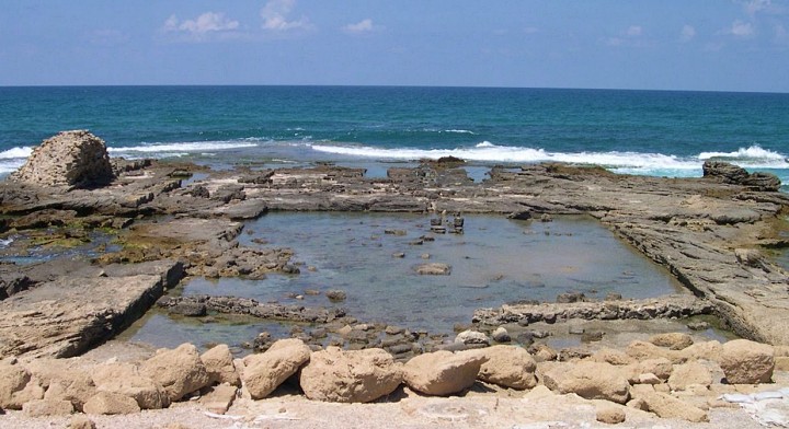 Piscina de Herodes Israel - Conheça Cesareia Marítima em Israel