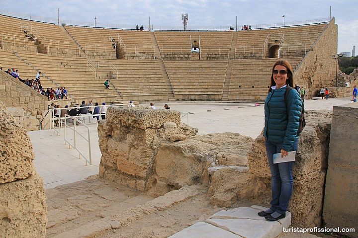 Teatro de Caesarea em Israel - Conheça Cesareia Marítima em Israel