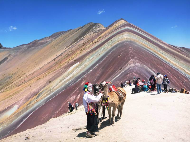 Rainbow Mountain Montanha Colorida do Peru