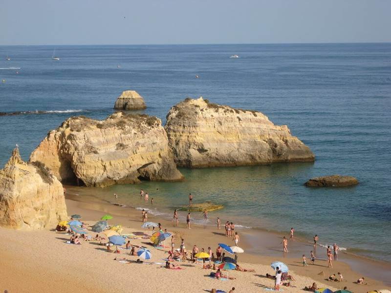 praia da rocha portimao - Gruta de Benagil, Algarve