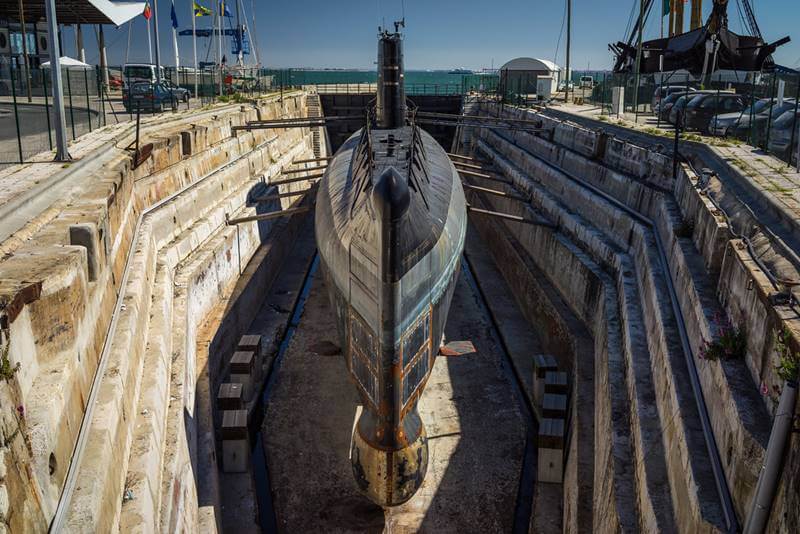 submarino barracuda - Almada, Portugal