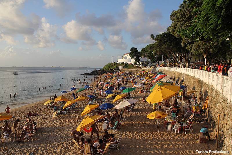 melhores praias de Salvador