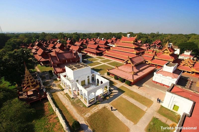 cidade imperial em Madalay Mianmar - Myanmar: +30 dicas de viagem