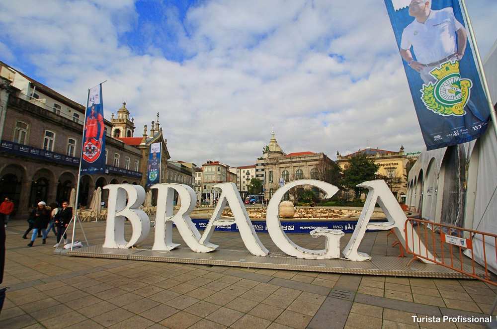 letreiro braga portugal - Braga Portugal: dicas de viagem