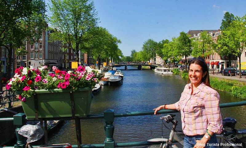 flores em Amsterdam