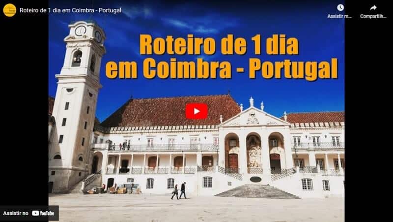 roteiro de um dia em coimbra - Pontos turísticos de Portugal