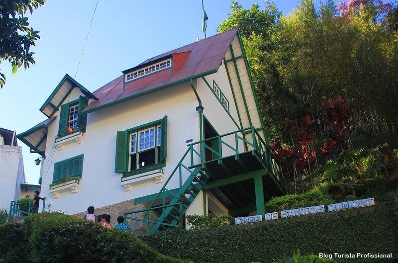 Casa de Santos Dumont - Casa de Santos Dumont em Petrópolis