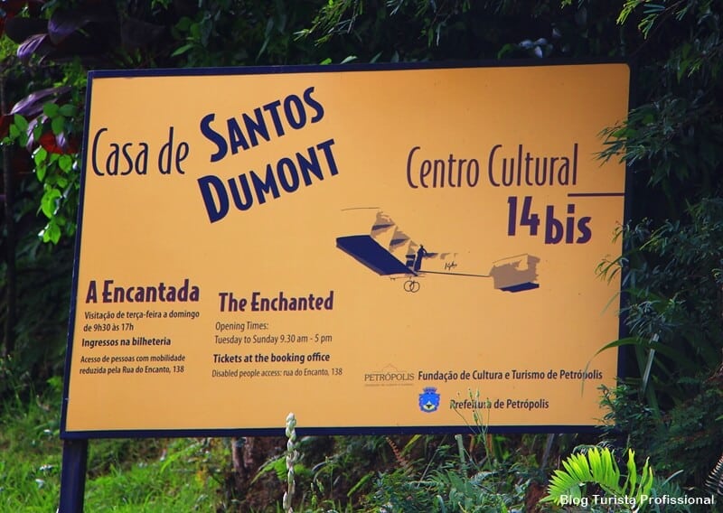 centro cultural 14 bis - Casa de Santos Dumont em Petrópolis